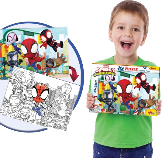 Puzzle e colorazione in un unico prodotto