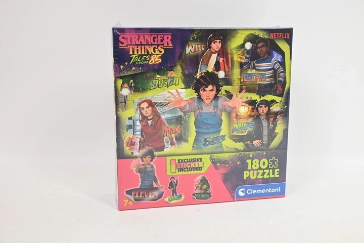 Puzzle Clementoni Stranger Things 180 pezzi in scatola quadrata