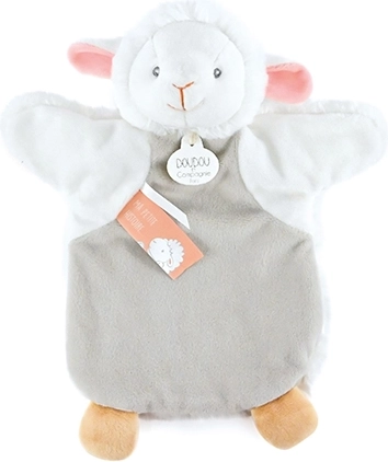 Burattino di peluche pecorella 25 cm