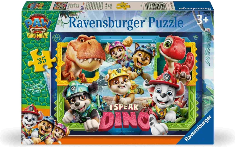 Ravensburger Paw Patrol: il film dei dinosauri – puzzle 35 pezzi