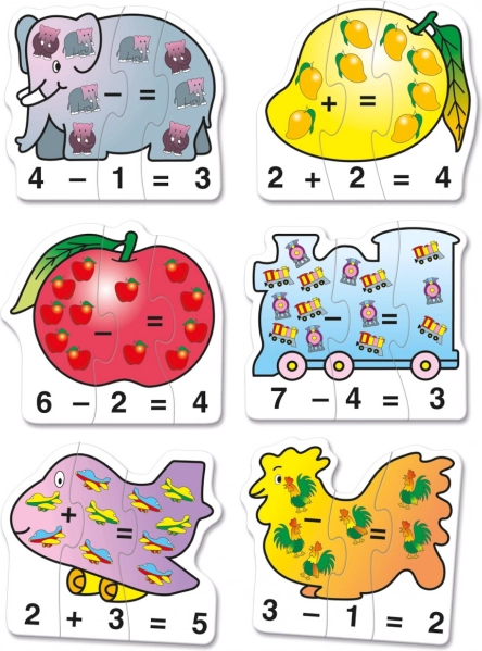 Bino puzzle Gioca e conta