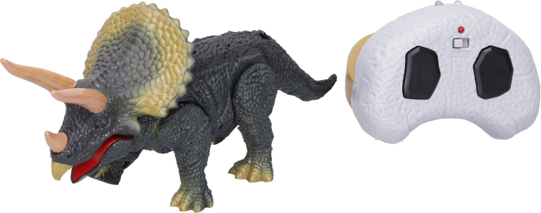 Dino Triceratopo con telecomando 24 cm