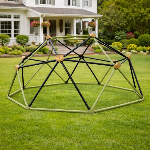 Struttura geodetica stabile senza ancoraggio