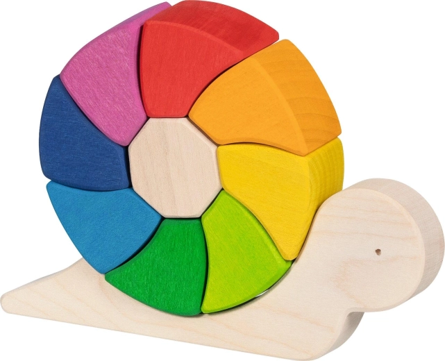 Puzzle e costruzioni in legno lumaca Pauline