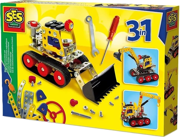 3 in 1 – costruisci diverse macchine da cantiere
