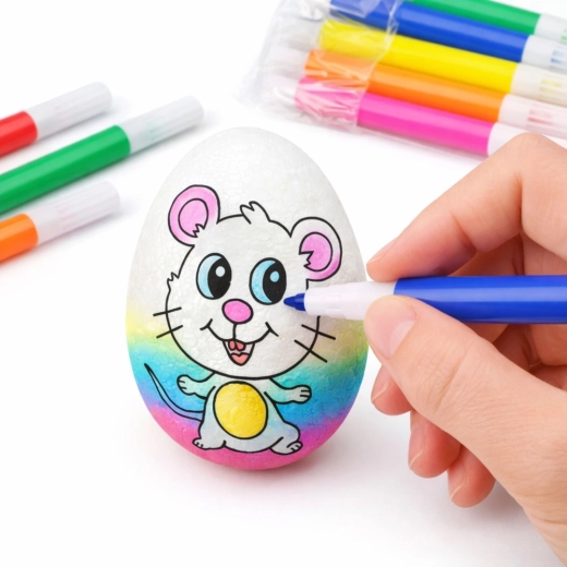 Motivo prestampato per colorare facilmente