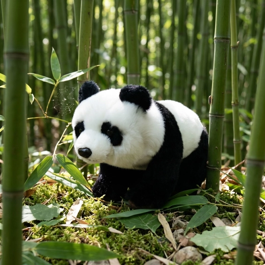Aspetto realistico della panda