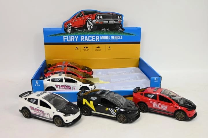 Auto sportiva con luci e suoni