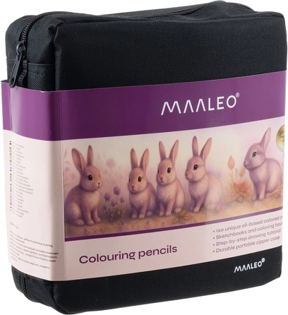 Elegante astuccio organizzato con zip