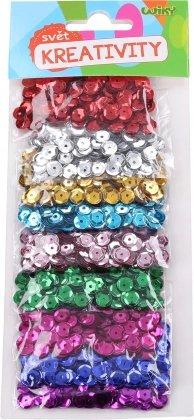 Set di paillettes - 9 colori, 27 g