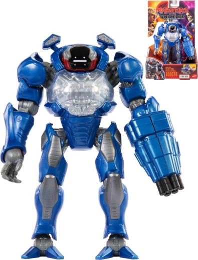 Action figure Roboto Masters of the Universe con azione meccanica