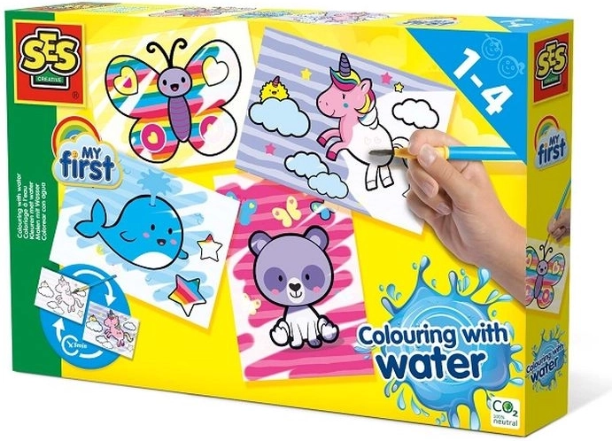 SES Creative My First pittura con l’acqua – animaletti