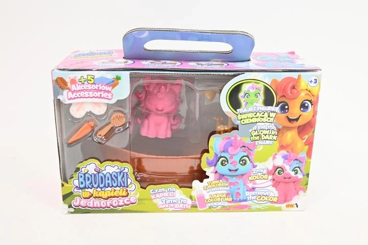 Epee Migotka Unicorni – set da bagno con vaschetta