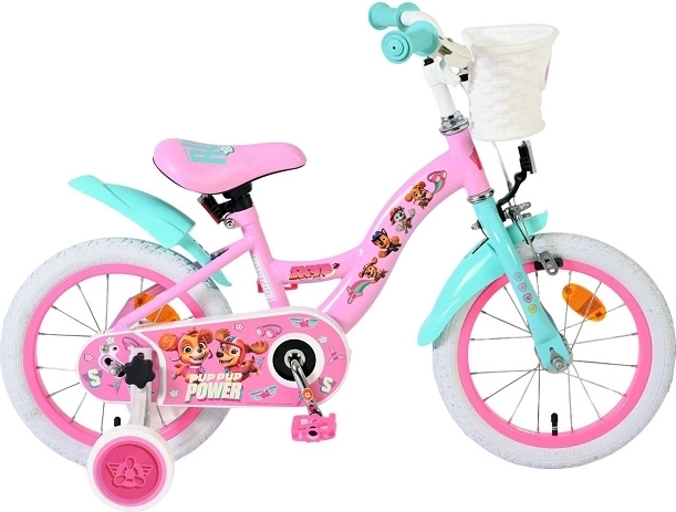 Bicicletta per bambini 14" Paw Patrol rosa