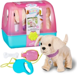 BABY born cagnolino allegro Lucky con trasportino