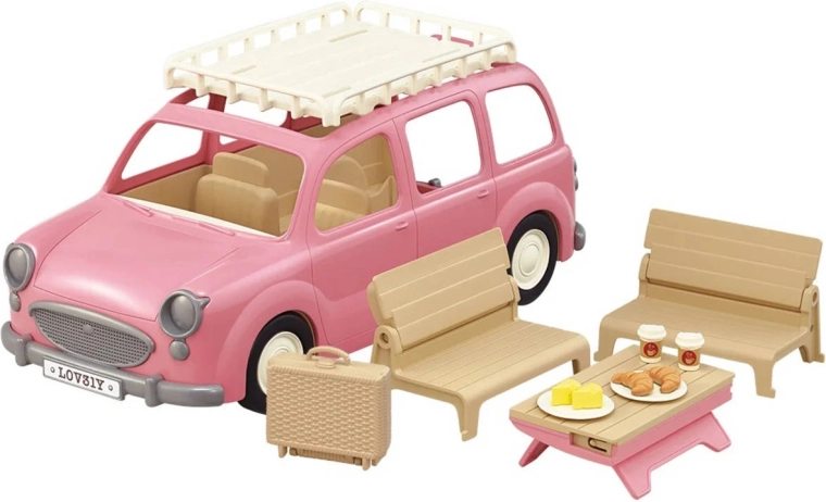 Auto e picnic in uno