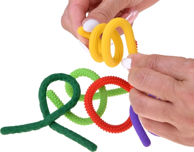 Silicone elastico – piegare, attorcigliare, schiacciare