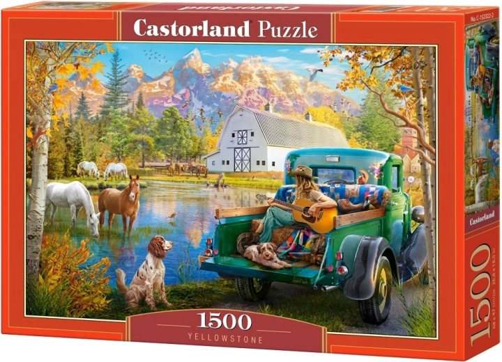 Puzzle Castorland Yellowstone 1500 pezzi