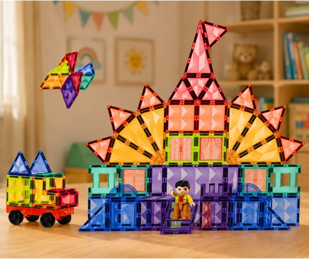 Modelli 3D creativi: castelli, veicoli e molto altro