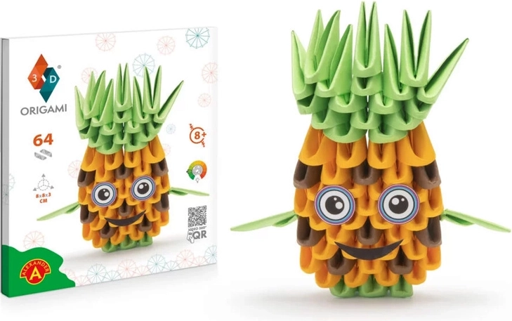 Alexander set creativo origami 3D ananas