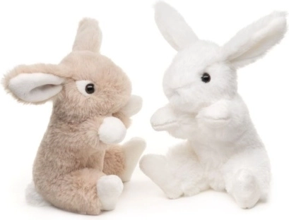 Coniglietto di peluche eco-friendly 15 cm – 2 colori