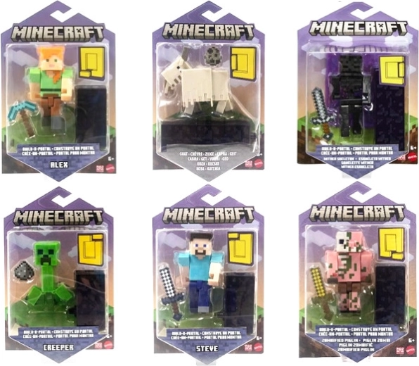 Minecraft – action figure base articolata
