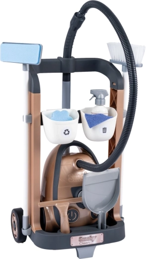 Carrello con spazio portaoggetti