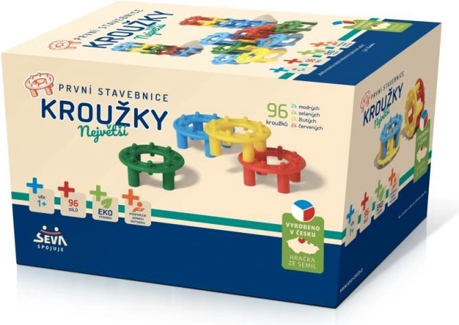 Prima costruzione Anelli – 96 pezzi in scatola