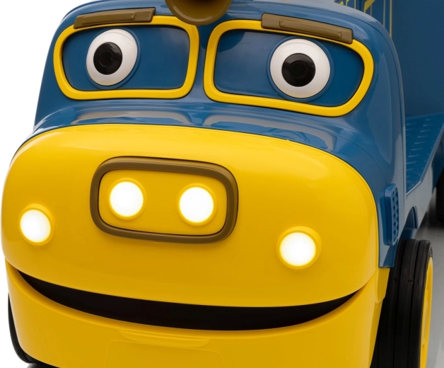 Ruote in gomma e luci LED