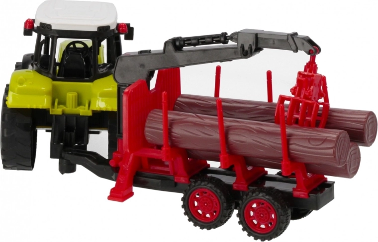 Gru mobile per caricare i tronchi