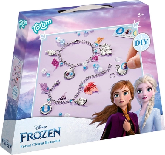 Set per creare braccialetti con ciondoli Frozen 2