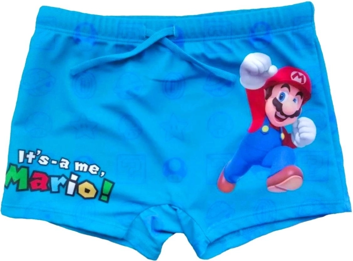 Costume da bagno da ragazzo Super Mario