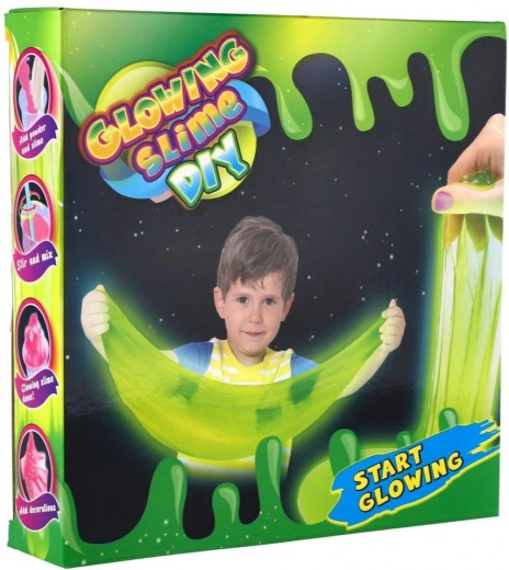 Set creativo per creare slime luminoso