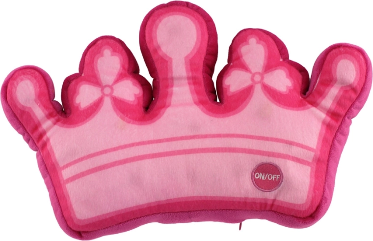 Cuscino luminoso a forma di corona