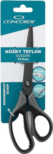 Forbici CONCORDE con rivestimento in teflon 21,5 cm