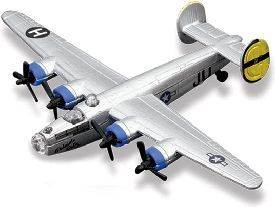 Aereo Maisto Fresh Metal Tailwinds B-24 Liberator argento