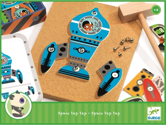 Djeco set da martellare Spazio