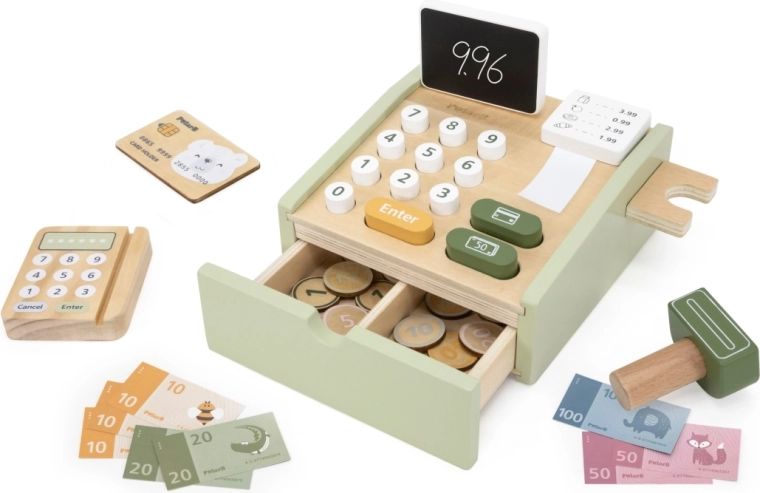 Cassa giocattolo in legno per bambini PolarB