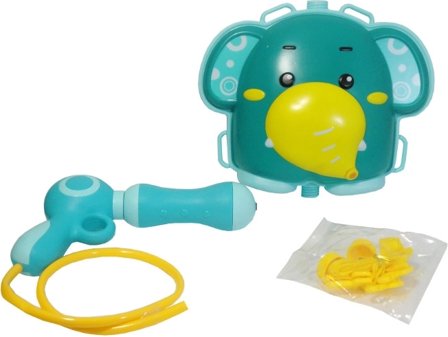 Pistola ad acqua per bambini con zainetto a forma di elefantino