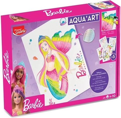 Creativ AquaArt immagini ad acquerello Barbie