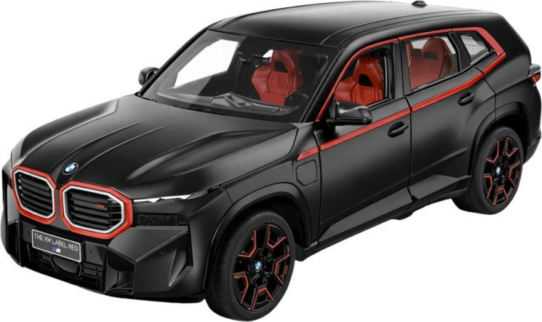 Modello BMW con licenza e lavorazione dettagliata