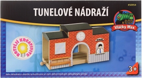 Stazione ferroviaria con tunnel Vláčky Max