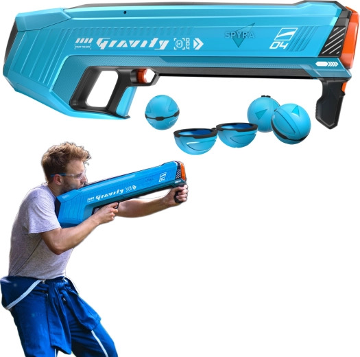 Spyra Gravity blaster elettrico ad acqua per bombe d’acqua ricaricabili e riutilizzabili