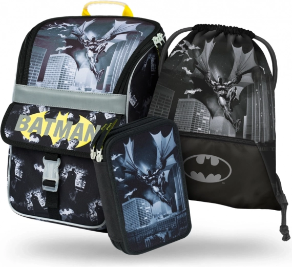 Set di cancelleria Zippy Batman Dark City