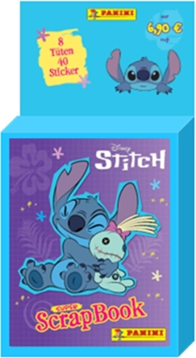 Disney Stitch super collezione di adesivi per scrapbook (eco blister)