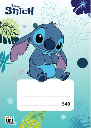 Quaderno scolastico A5 senza righe Lilo & Stitch 40 fogli