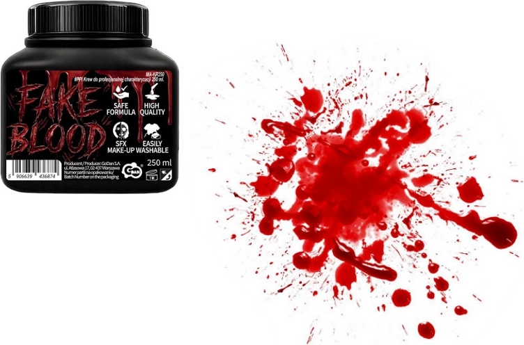 Sangue finto professionale per trucco scenico 250 ml