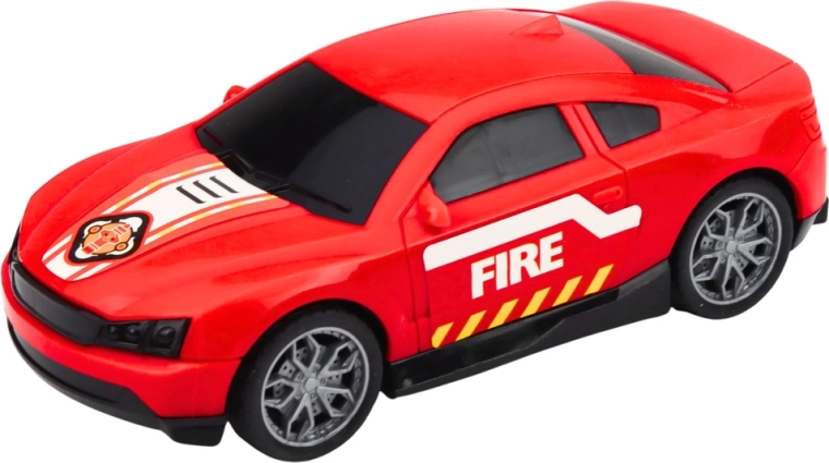 Auto sportiva dei vigili del fuoco per interventi in città