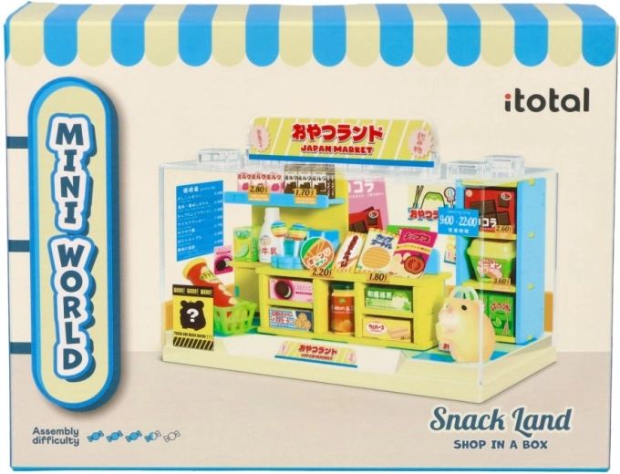 I-Total mini mondo mercato giapponese – modellino DIY