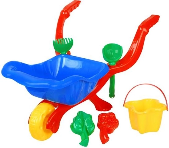 Carriola per bambini Bączek con accessori da sabbia
